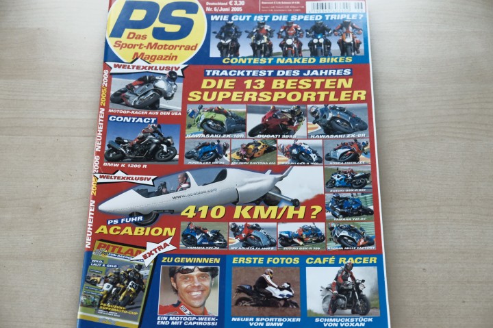 Deckblatt PS Sport Motorrad (06/2005)